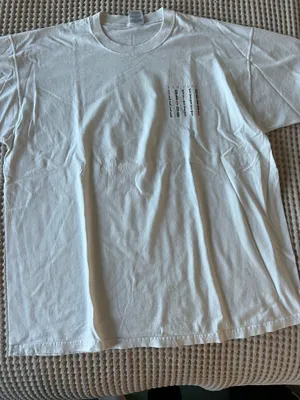 Lotto New York white cotton t-shirt with black text graphic, size XL #newyork thumbnail 1