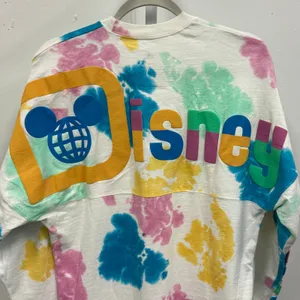 2022 Disney Parks Walt‎ Disney World Spirit Jersey Tie Dye Long Sleeve Small thumbnail 7