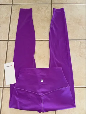 Lululemon Align High Rise 28” Moonlit Magenta Size 4 NWT thumbnail 1