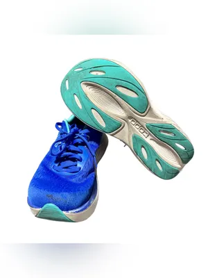 Topo Athletic Women's Atmos Running Shoe Size 10 Blue Aqua Lace Up Workout thumbnail 4
