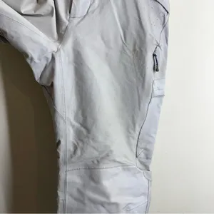Patagonia Vintage Powderkeg Shell Ski Pants Waterproof White size 8 women’s thumbnail 5