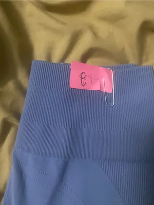 Seamless Light Blue lululemon Leggings thumbnail 9