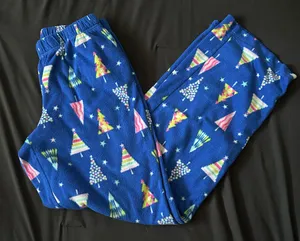 Christmas Tree Pajama Pants Blue Size XS thumbnail 1