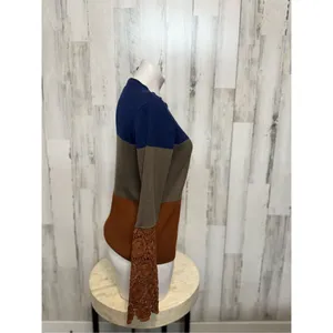 Long sleeve blouse size medium Brown thumbnail 7