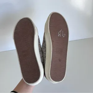 Madewell Sidewalk Low-Top Sneakers in‎ Spotted Calf Hair thumbnail 8