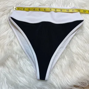 BEACH RIOT Emmy Colorblock Bikini Bottom. Size Medium. thumbnail 7