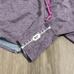 Nike Pro Dri Fit‎ Heather Purple Mid Rise Activewear Shorts Size S thumbnail 8