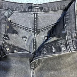 GRLFRND Karolina High Rise Straight Jeans Montego Bay Wash Button Fly Sz 23💛 thumbnail 5