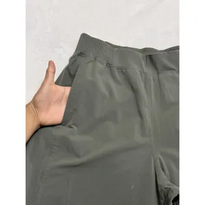 Lululemon Women's Green Stretch Woven Wide Leg High Rise Pants Size Medium thumbnail 4