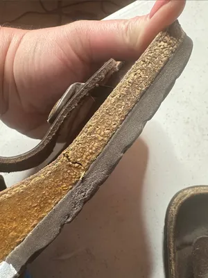 Birkenstock Gizeh Brown Birko-Flor Toe Post Sandals Sz 41 US10-10.5 Regular Wide thumbnail 14