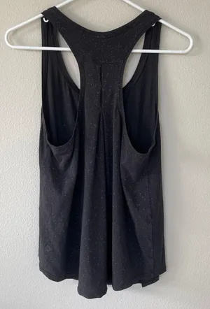 Lululemon Black Racerback Tank thumbnail 3