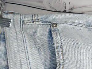 American Eagle Outfitters High-Rise Light Wash Y2K 90's Style Mom Jeans thumbnail 3
