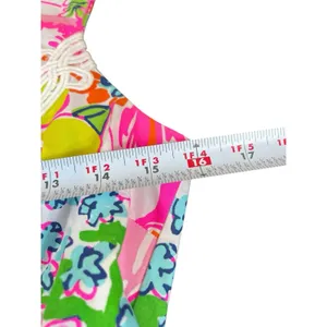 Lilly Pulitzer X Target Nosey Posie 4 Dress Bright Floral Pink Green Shift thumbnail 12