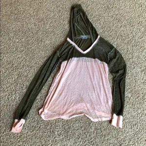 Hooded t-shirt thumbnail 1