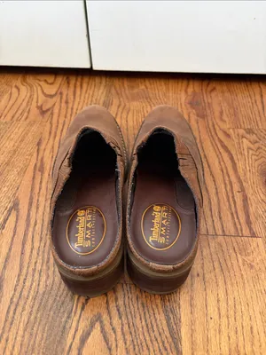 Timberland Women’s Brown Suede Slip-On Clogs Size 8 thumbnail 5