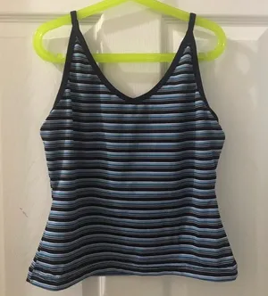 Summer Crop top Blue Size M thumbnail 1