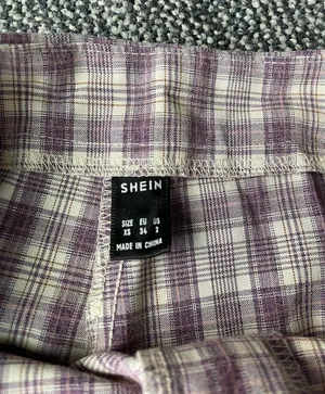 SheIn Pink Plaid Pants thumbnail 4