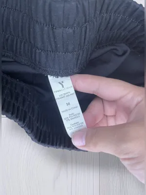 YOGALICIOUS Black Casual Wide Leg Lounge Pants | High Smocked Waist thumbnail 6