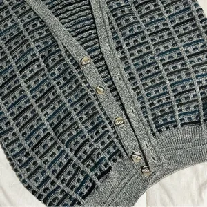 Vintage Wool-Blend Cardigan thumbnail 2