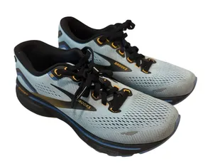 Brooks Ghost 15 Women's Running Shoes Size 5.5 Light Blue / Gold Neutral thumbnail 1