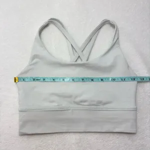 Lululemon Strappy Back Crop‎ Sports Bra Top Yoga Size 4 thumbnail 12