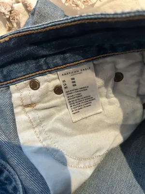 Baggy Boyfriend Jean Shorts American Eagle thumbnail 2