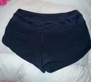 Navy Blue Lululemon Speed Shorts 2.5 thumbnail 1