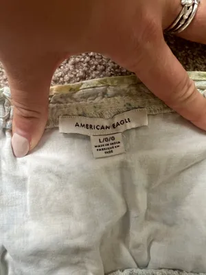 American Eagle Floral Top thumbnail 3