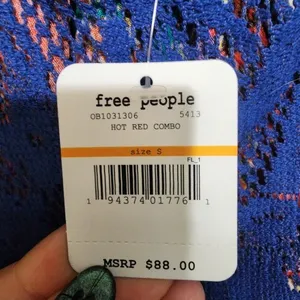 NWT Free People Count Me In Trapeze Mini Dress, Size Small MSRP $88 thumbnail 2
