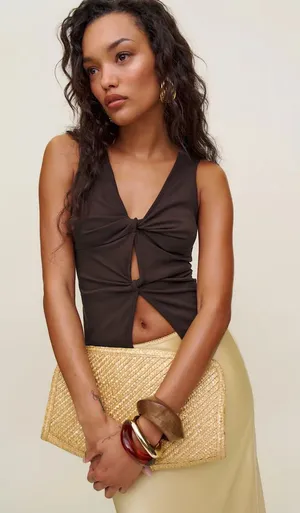 Reformation Tofi Knit Top thumbnail 1