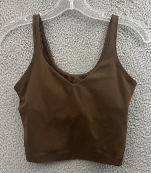 Lululemon Align Tank Top Java Brown Athletic Athleisure Yoga Women's‎ 2 thumbnail 1