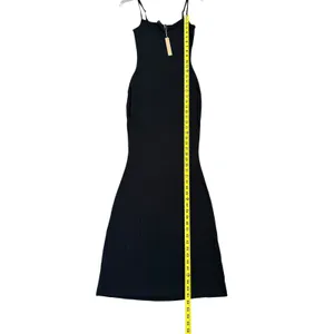 SKIMS Soft Lounge Long Ribbed Slip Dress Onyx size Medium thumbnail 5