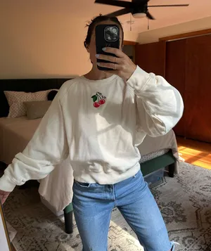 Old Navy Cherry Crewneck thumbnail 2