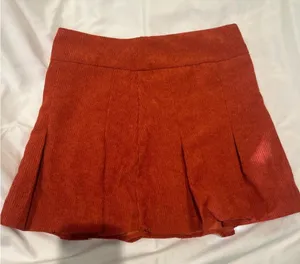 HYFVE Skirt orange red zips up thumbnail 1