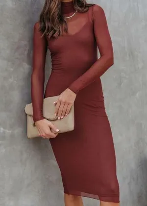 VICI | Know Your Worth Turtleneck Dress thumbnail 1