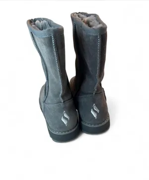 Skechers Keepsakes Women Shoes Black 7 Suede Leather Casual Comfort Boots thumbnail 3