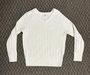 PacSun Woven Pattern Sweater V-neck thumbnail 1