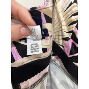Y2K GAP Tropical Palm Print Strapless‎ Vacation Resort Mini Dress Size 6 thumbnail 5