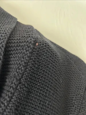 Jones New York Black Shawl-Collar Single Button Cardigan thumbnail 5