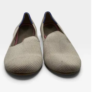 Rothys The Loafer Taupe Heather Knit Slip On Flats Shoes Womens 9 thumbnail 3