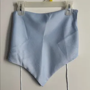 Princess Polly Women's Blue Crop Top Size 2 thumbnail 7
