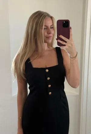 Karen Millen black midi dress  thumbnail 3