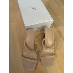 NEW The Drop Women's Avery Square Toe Two Strap High Heeled Sandal 6 thumbnail 8