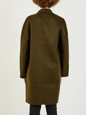 Rails Everest Coat Olive Wool Blend Oversized Large thumbnail 2