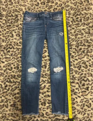 Abercrombie & Fitch Denim Jean Leggings thumbnail 6