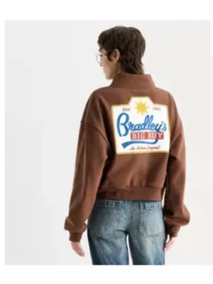 Netflix Stranger Things Size Large Women’s Fleece Crop Sweatshirt. New thumbnail 4