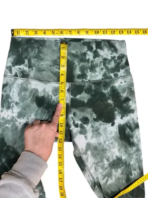 Lululemon Align High-Rise Pant 25" Diamond Dye Starlight Smoked Spruce Size 10 thumbnail 12