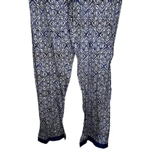 Oscar de la Renta Two Piece Pajama‎ Set White thumbnail 7