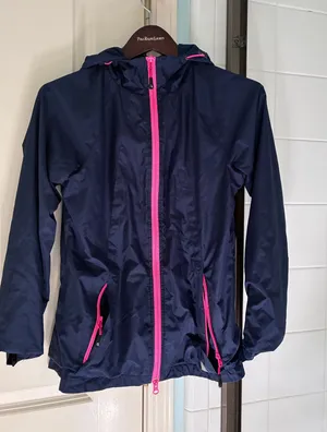 Dover Women's Rain Jacket with Fixed Hood Rain Jacket Women Pocket thumbnail 1