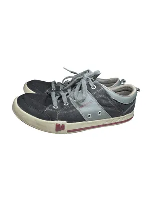 Merrell Rant Fashion low top Sneaker Black Gray Canvas Leather 8 casual gorpcore thumbnail 2